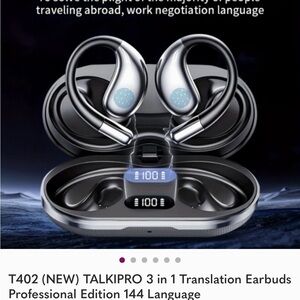 TALKIPRO Wireless Translation Earbuds